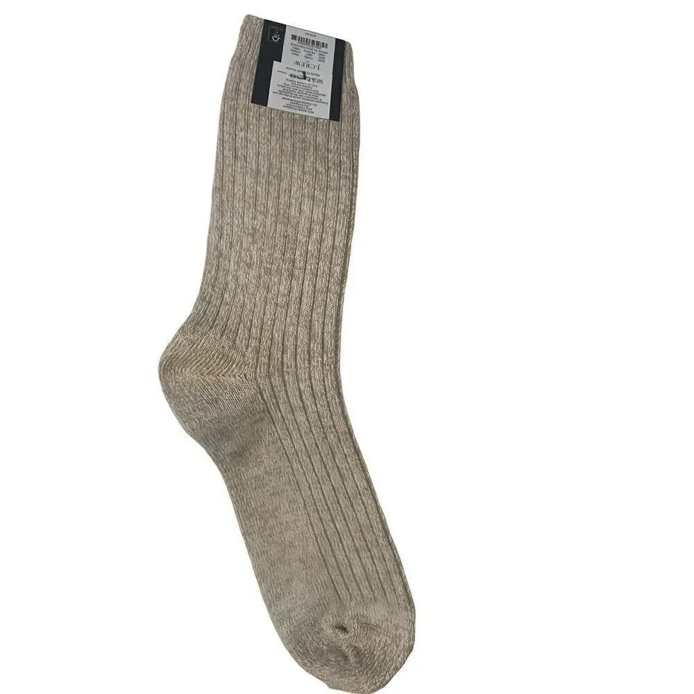 J. Crew Men’s Cotton Melange Ribbed Socks